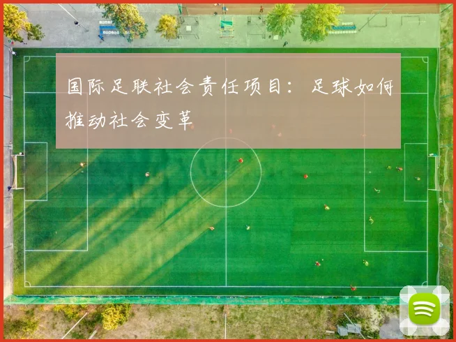 国际足联社会责任项目：足球如何推动社会变革